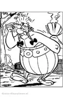 Astrix En Obelix kleurplaat 2